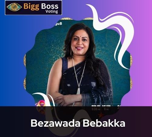 Bezawada Bebakka age - Bigg Boss 8 Telugu Vote